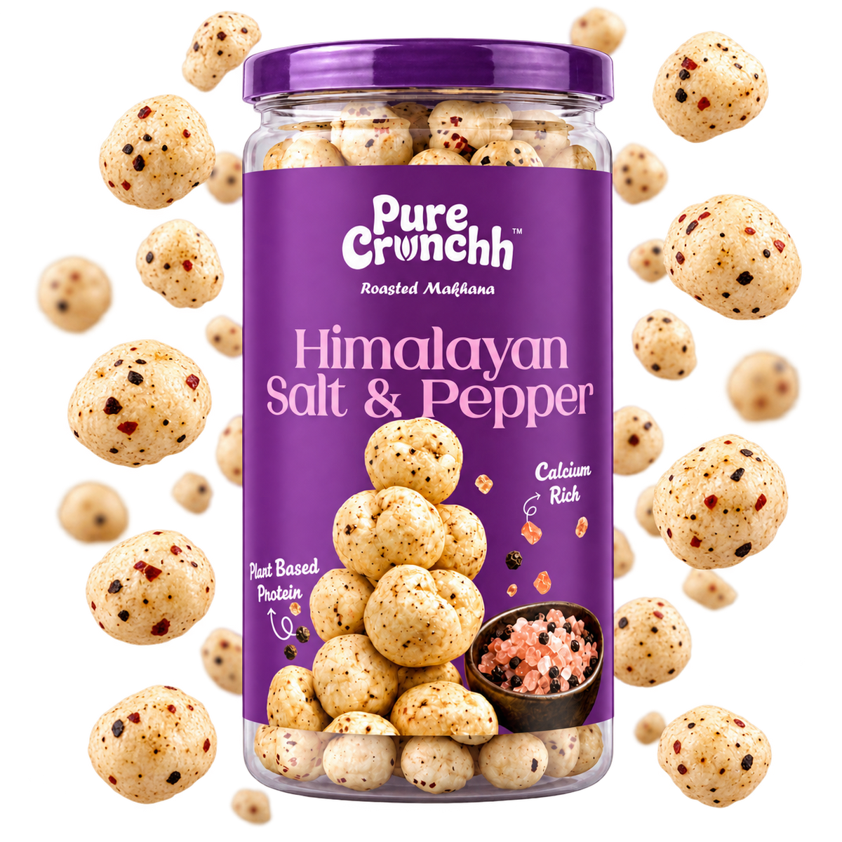 Himalayan Salt & Pepper Roasted Makhana