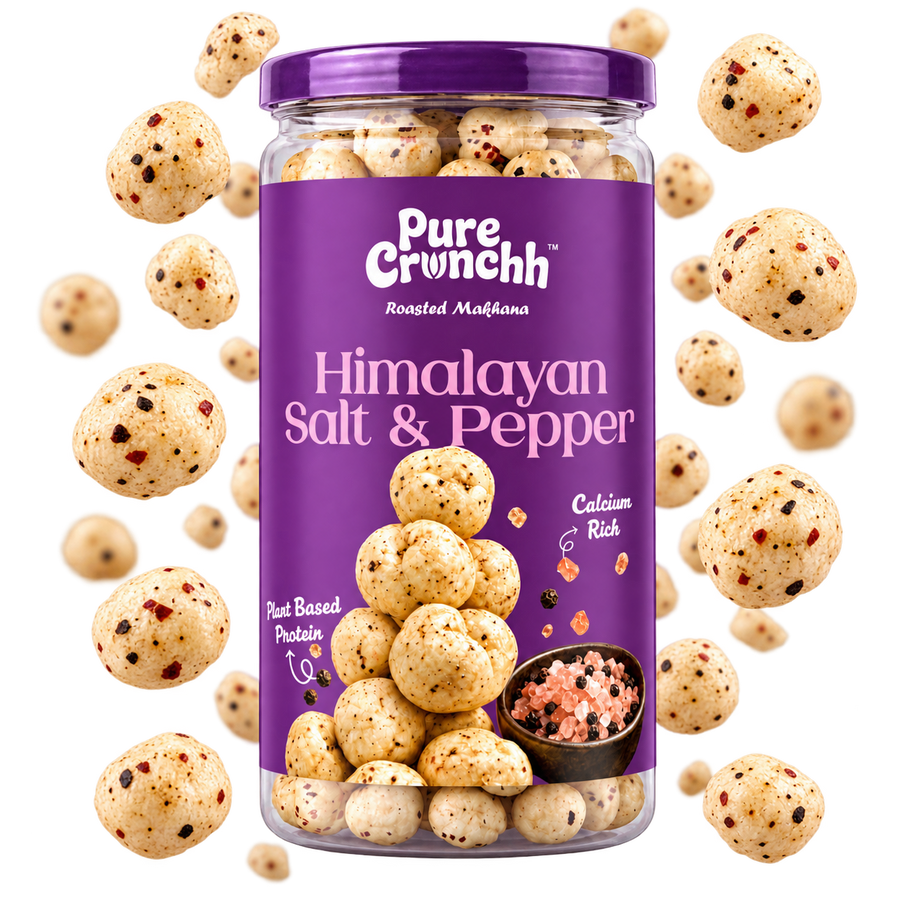 Himalayan Salt & Pepper Roasted Makhana