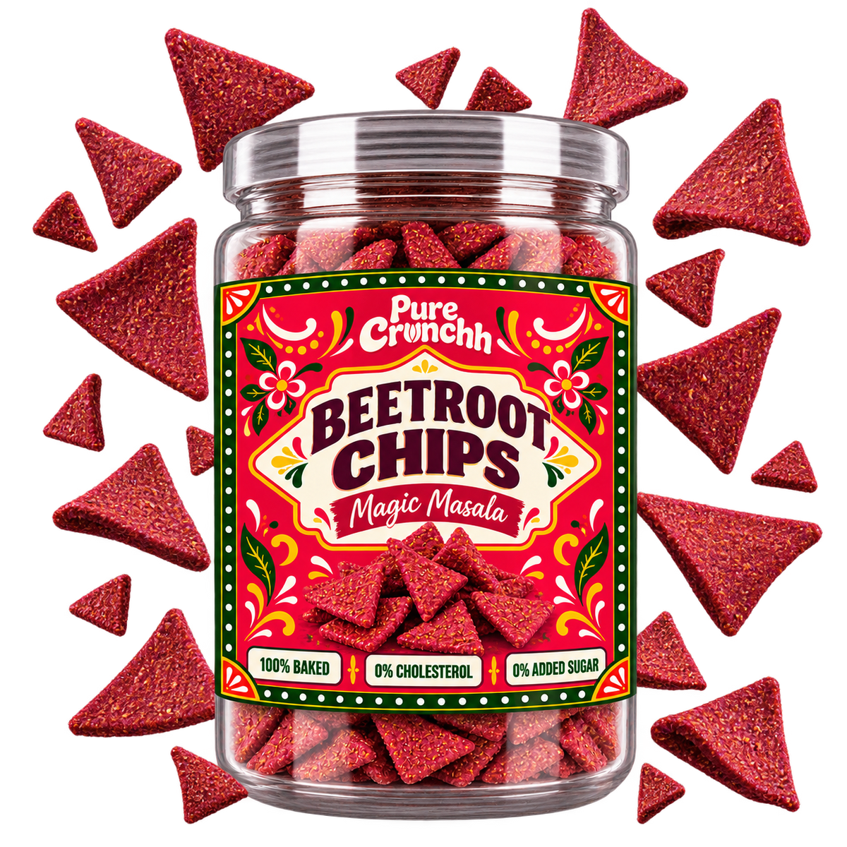 Magic Masala Beetroot Chips