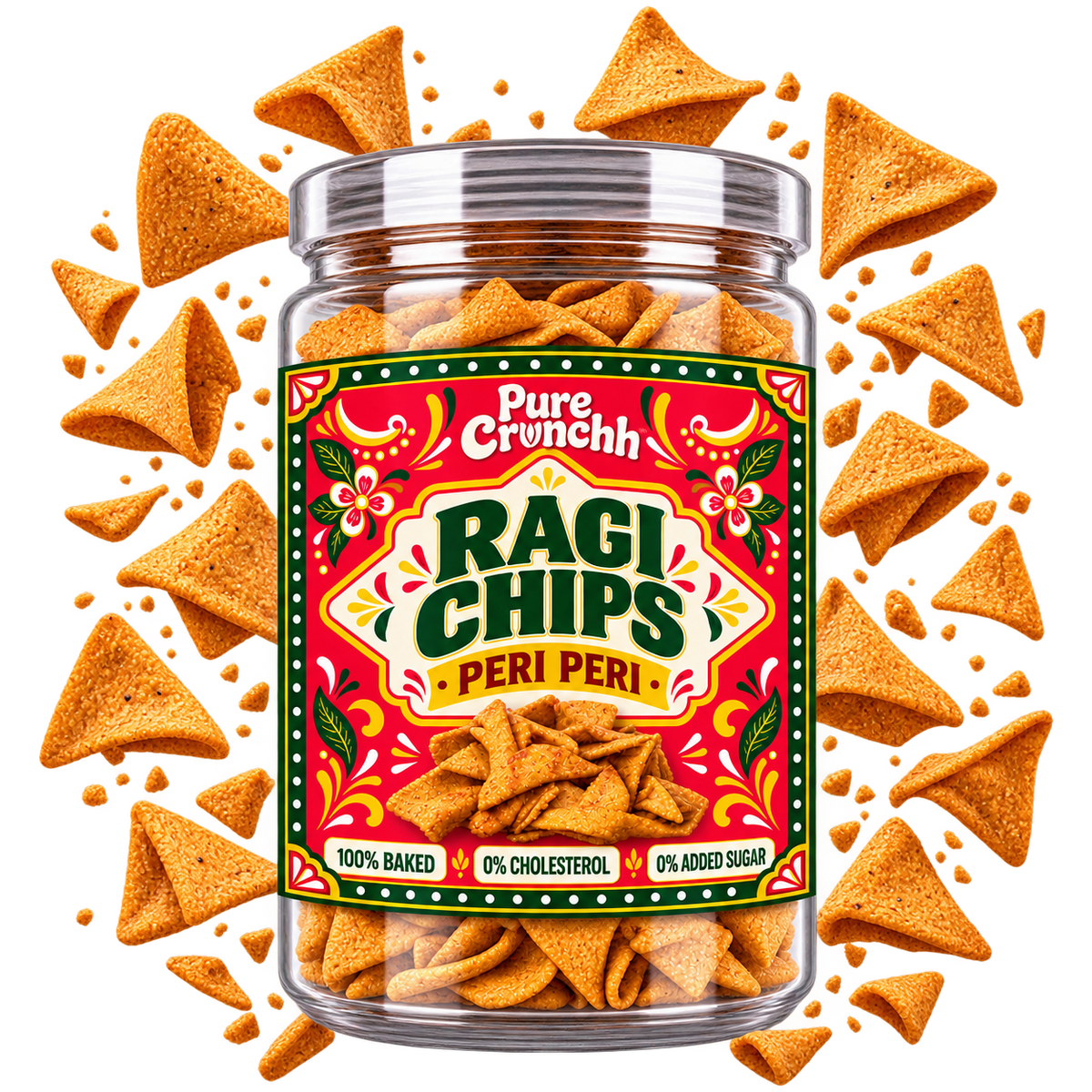 Peri Peri Ragi Chips