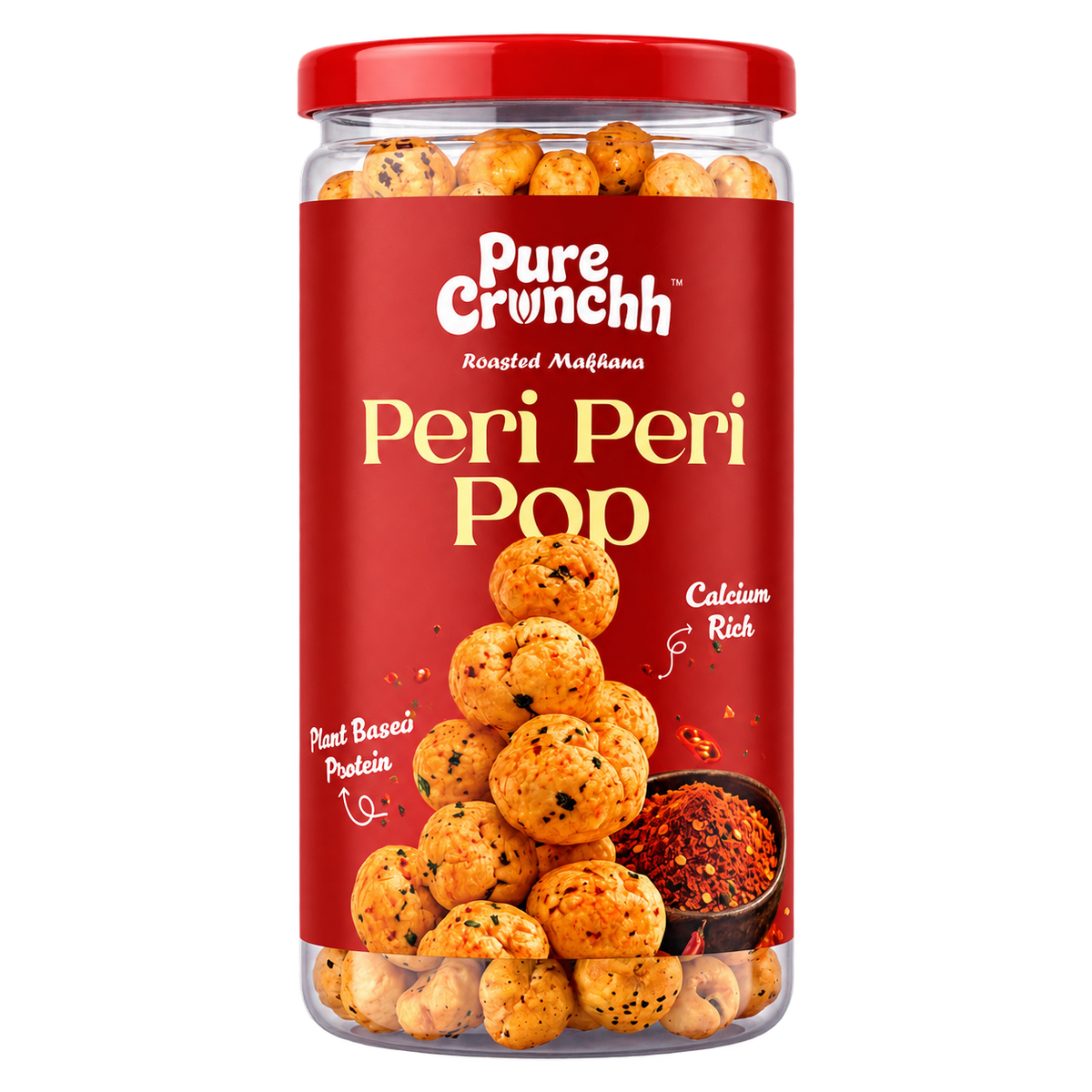 Peri Peri Pop Roasted Makhana