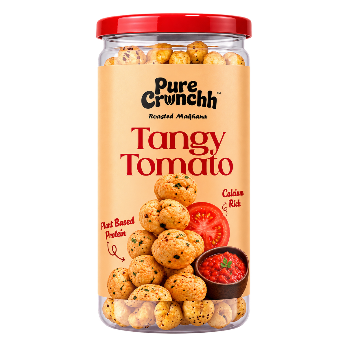 Tangy Tomato Roasted Makhana