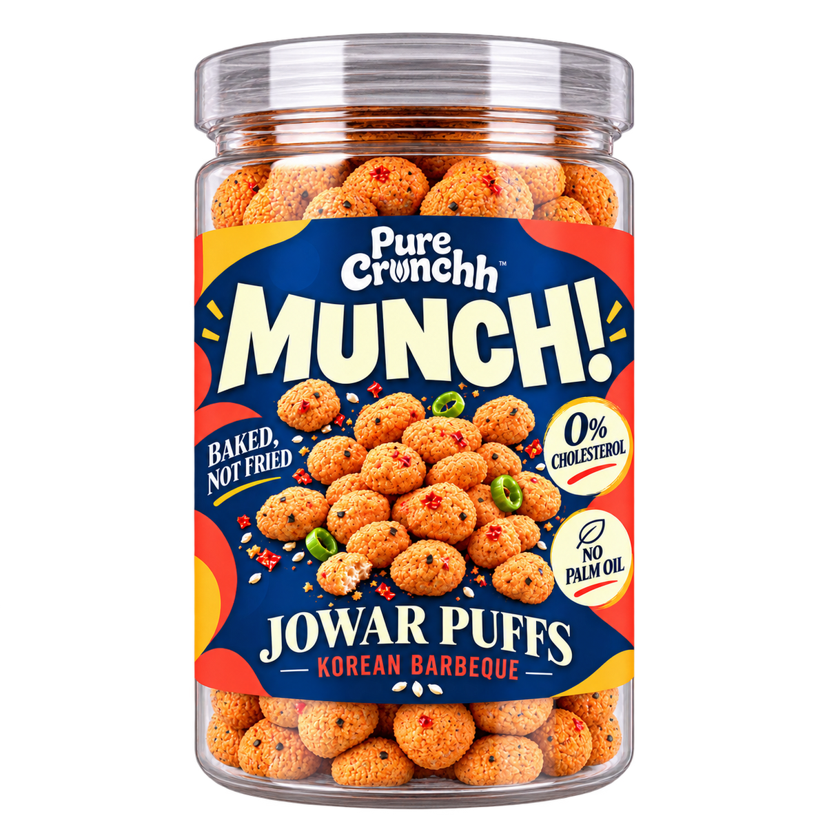 Korean Barbeque Jowar Puffs
