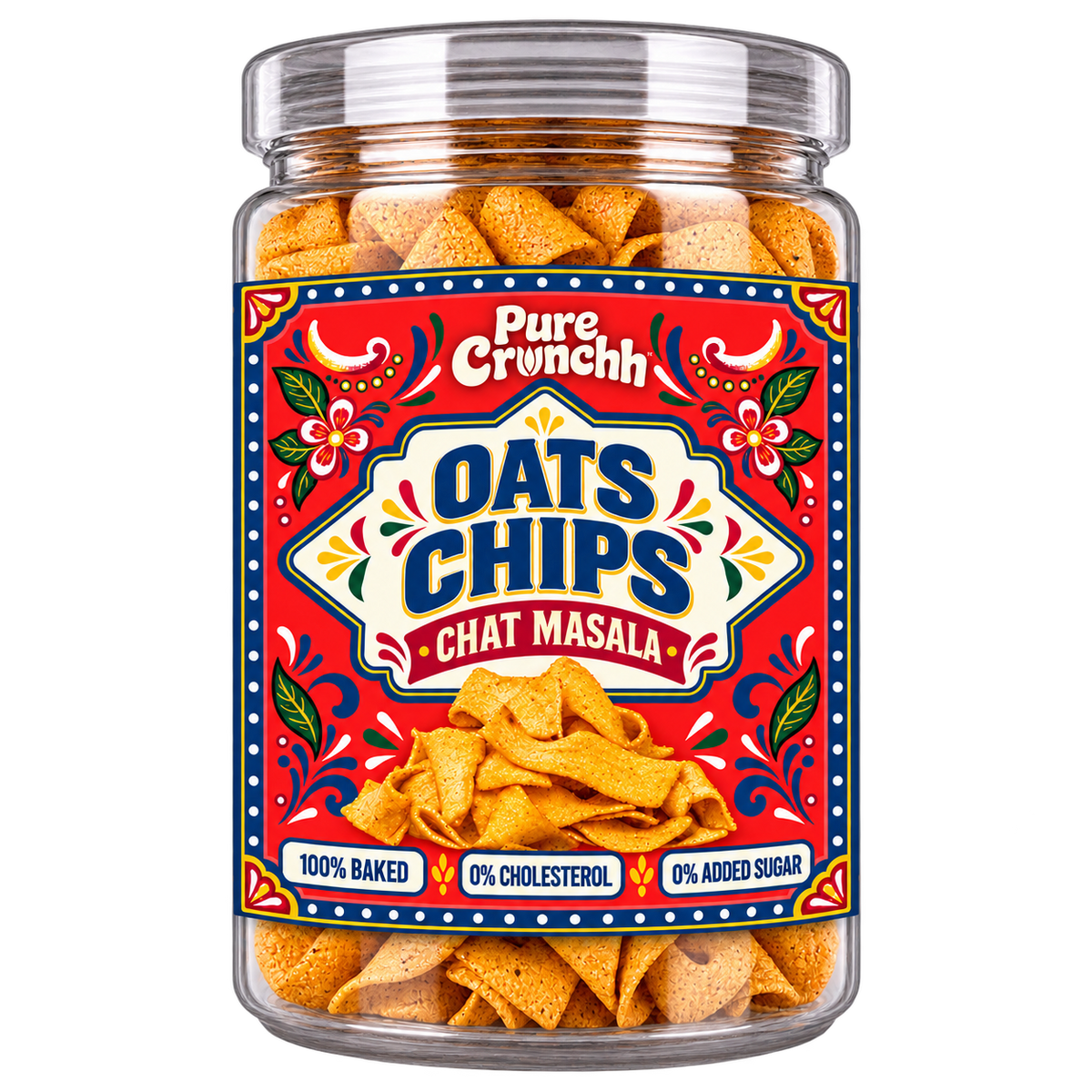 Chat Masala Oat Chips