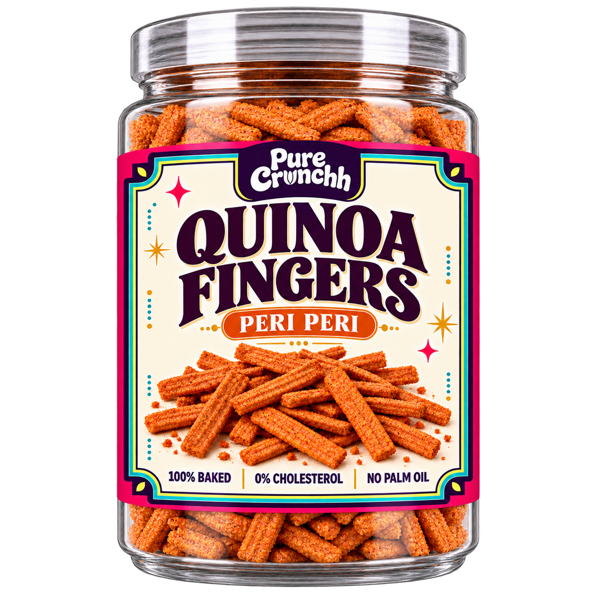 Peri Peri Roasted Quinoa Fingers