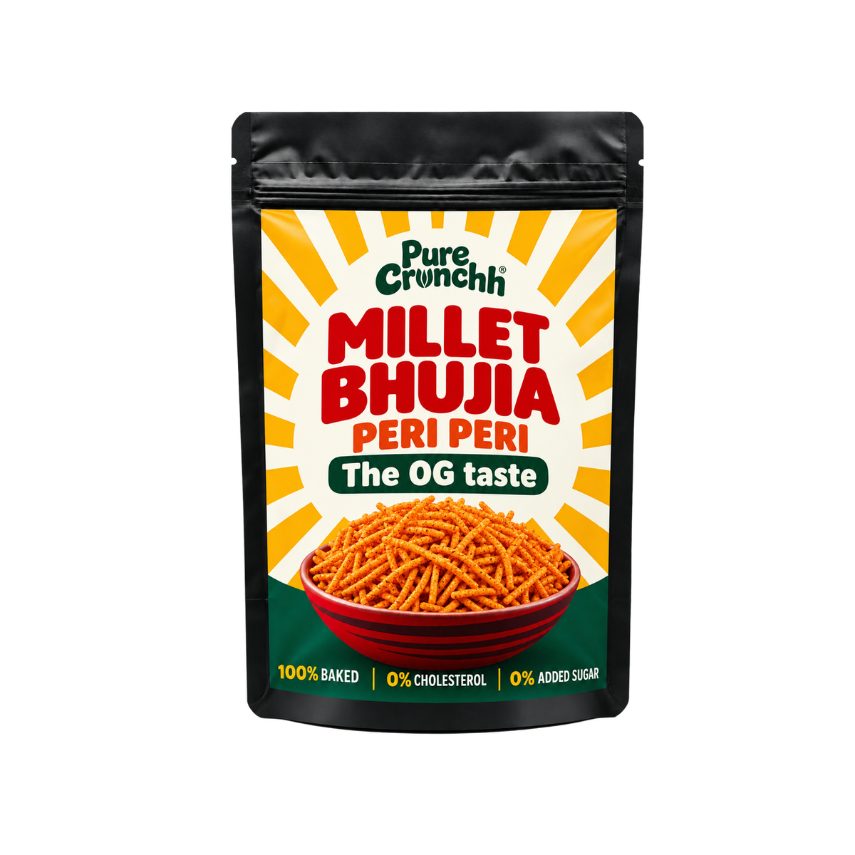 Peri Peri Baked Millet Bhujia